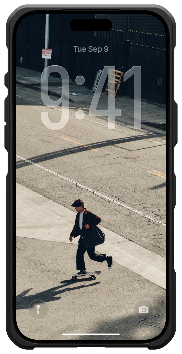 UAG Metropolis LT iPhone 17 Pro Max Hoesje MagSafe Back Cover Kevlar Zwart afbeelding 9