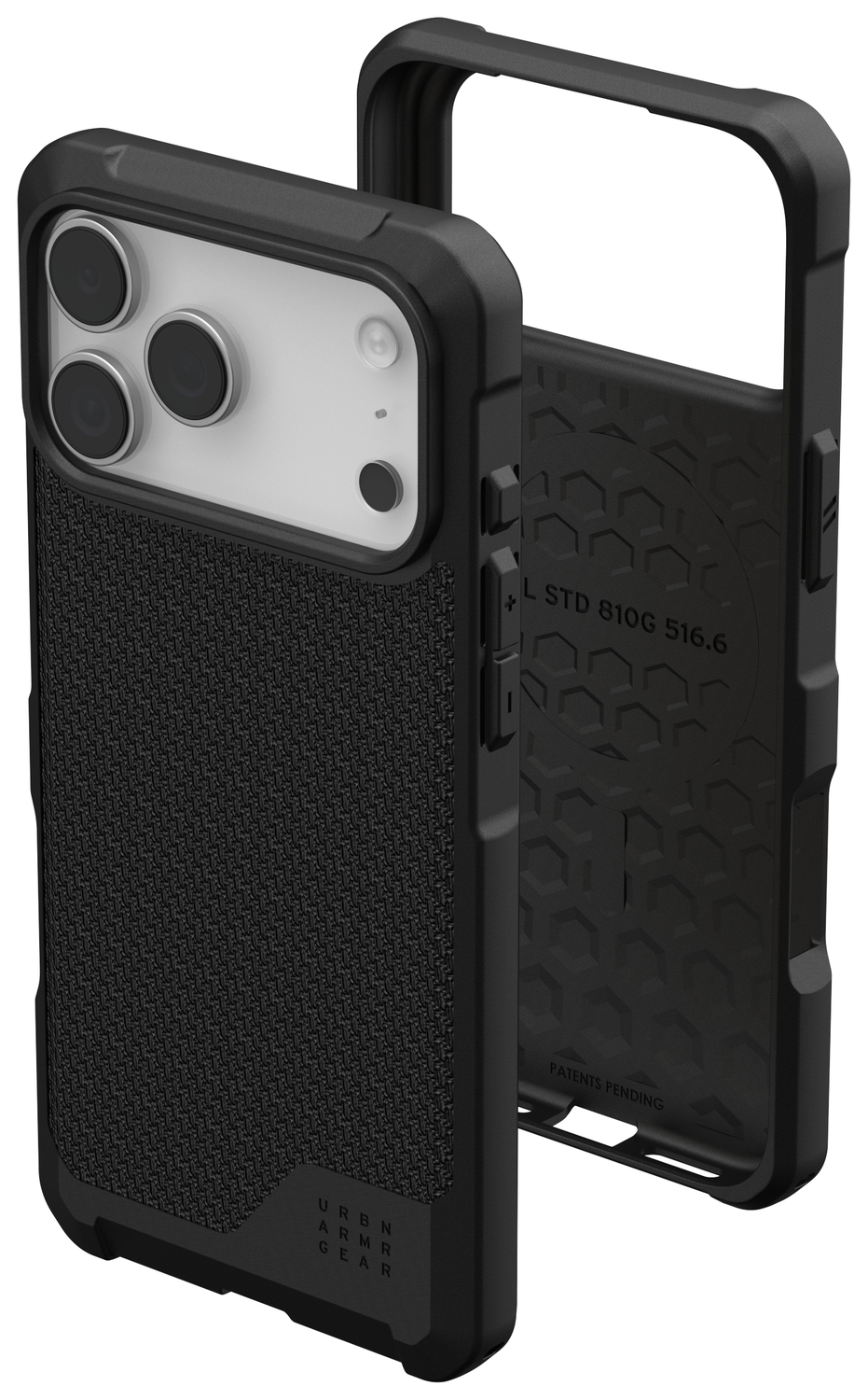 UAG Metropolis LT iPhone 17 Pro Max Hoesje MagSafe Back Cover Kevlar Zwart afbeelding 2