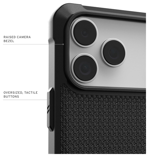 UAG Metropolis LT iPhone 17 Pro Max Hoesje MagSafe Back Cover Kevlar Zwart afbeelding 6