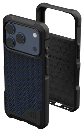 UAG Metropolis LT iPhone 17 Pro Max Hoesje MagSafe Back Cover Kevlar Mallard afbeelding 2