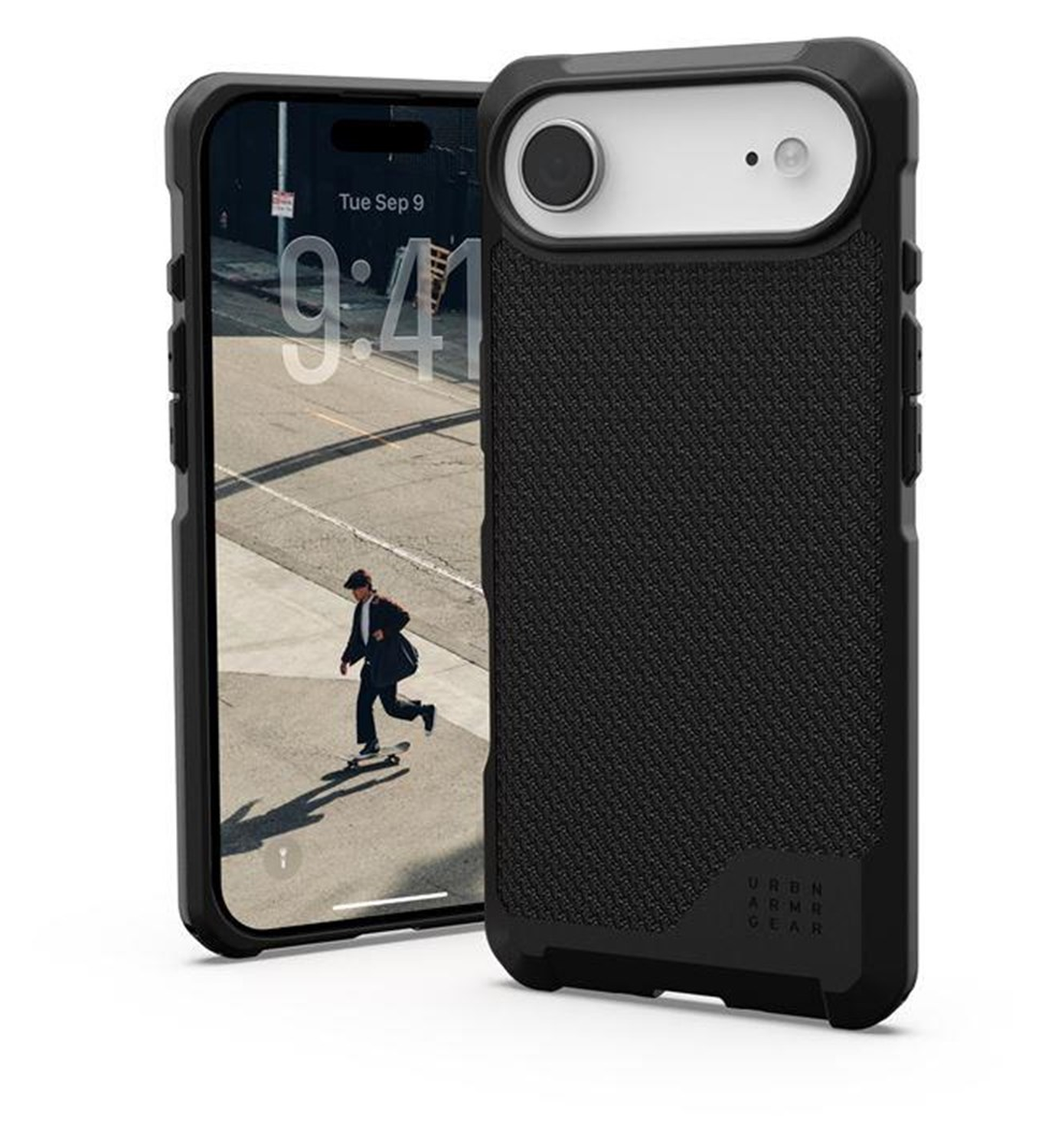 UAG Metropolis LT Apple iPhone Air Hoesje MagSafe Back Cover Kevlar Zwart afbeelding 1