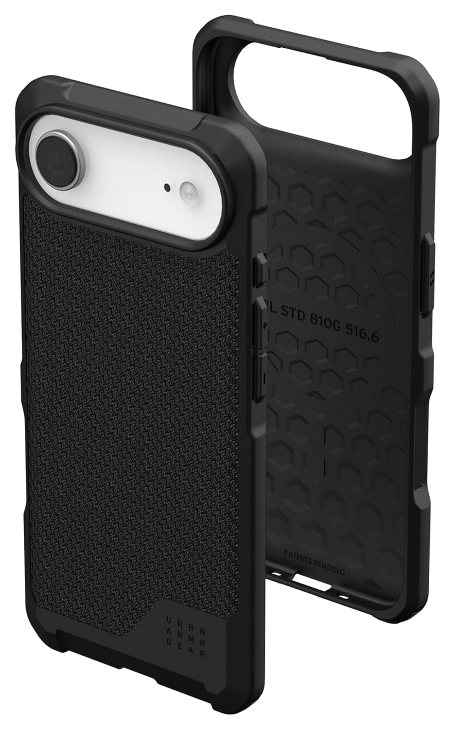 UAG Metropolis LT Apple iPhone Air Hoesje MagSafe Back Cover Kevlar Zwart afbeelding 2