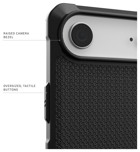 UAG Metropolis LT Apple iPhone Air Hoesje MagSafe Back Cover Kevlar Zwart afbeelding 6