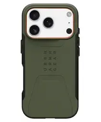 UAG Civilian Apple iPhone 17 Pro Hoesje MagSafe Back Cover Olive afbeelding