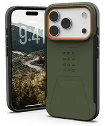 UAG Civilian iPhone 17 Pro Hoesje MagSafe Back Cover Olive afbeelding
