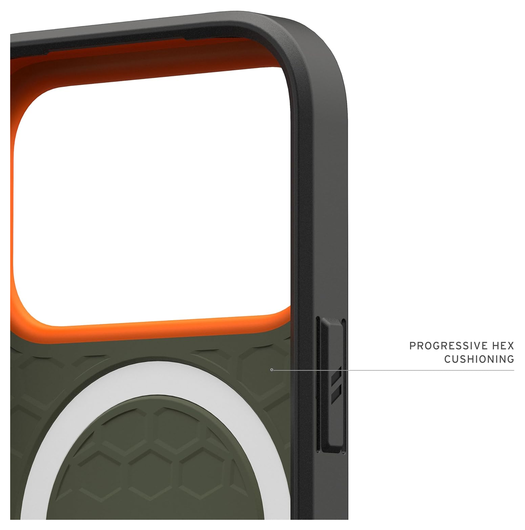 UAG Civilian iPhone 17 Pro Hoesje MagSafe Back Cover Olive afbeelding 8