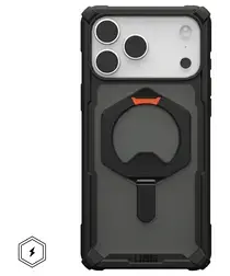 UAG Plasma XTE iPhone 17 Pro Max Hoesje MagSafe Stand Back Cover Zwart Oranje afbeelding