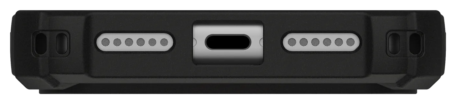 UAG Plasma XTE iPhone 17 Pro Max Hoesje MagSafe Stand Back Cover Zwart Oranje afbeelding 5