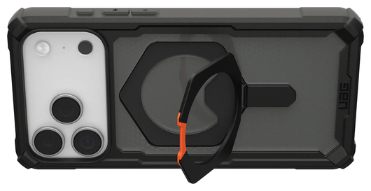 UAG Plasma XTE iPhone 17 Pro Max Hoesje MagSafe Stand Back Cover Zwart Oranje afbeelding 3