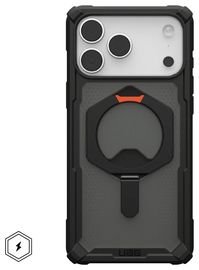 UAG Plasma XTE iPhone 17 Pro Max Hoesje MagSafe Stand Back Cover Zwart Oranje afbeelding