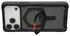 UAG Plasma XTE iPhone 17 Pro Max Hoesje MagSafe Stand Back Cover Zwart Oranje afbeelding 3