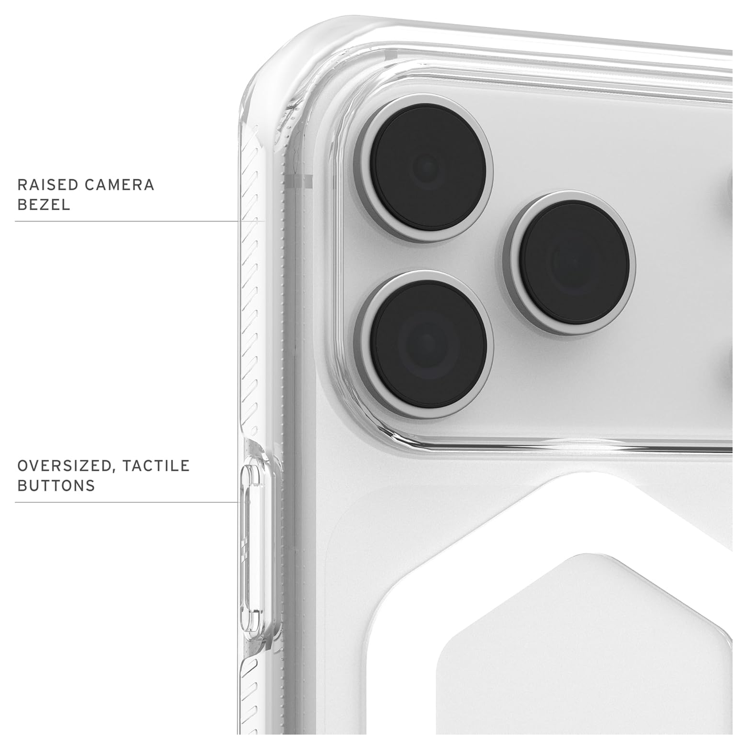 UAG Plyo Pro iPhone 17 Pro Hoesje MagSafe Back Cover Wit afbeelding 6