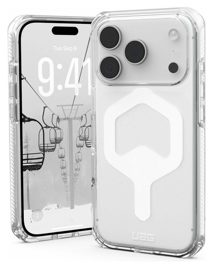 UAG Plyo Pro iPhone 17 Pro Hoesje MagSafe Back Cover Wit afbeelding 1