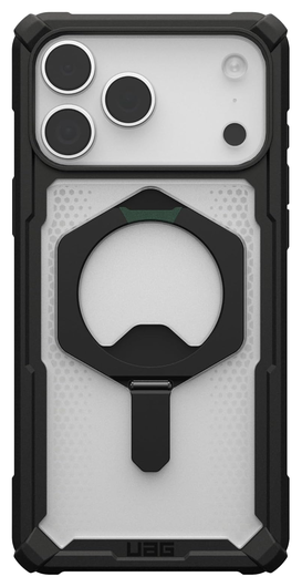 UAG Plasma XTE iPhone 17 Pro Max Hoesje MagSafe Stand Back Cover Clear Zwart afbeelding 9