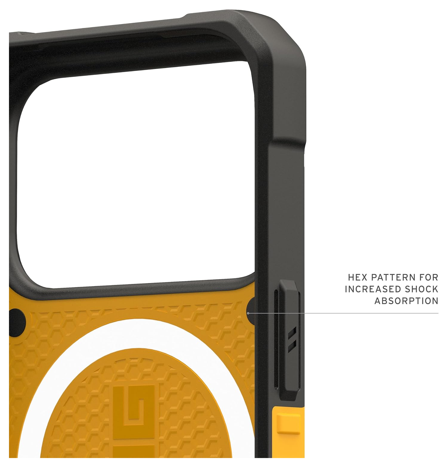 UAG Pathfinder iPhone 17 Pro Hoesje MagSafe Back Cover Geel afbeelding 7