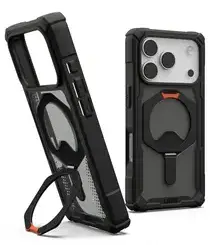 UAG Plasma XTE iPhone 17 Pro Hoesje MagSafe Stand Back Cover Zwart afbeelding