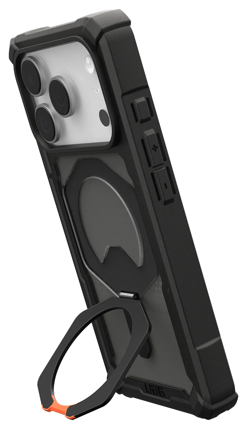UAG Plasma XTE iPhone 17 Pro Hoesje MagSafe Stand Back Cover Zwart afbeelding 3