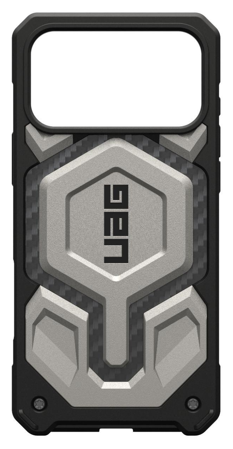 UAG Monarch Pro iPhone 17 Pro Hoesje MagSafe Back Cover Titanium afbeelding 9