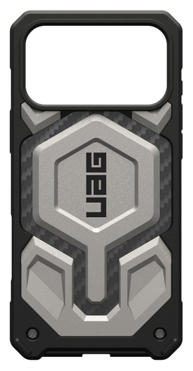 UAG Monarch Pro iPhone 17 Pro Hoesje MagSafe Back Cover Titanium afbeelding 9