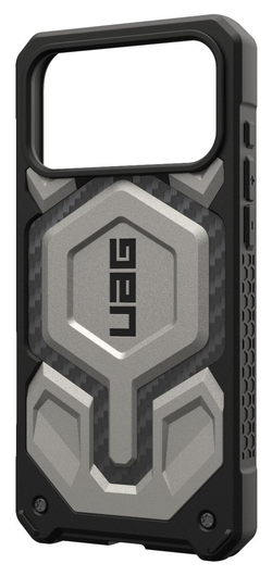 UAG Monarch Pro iPhone 17 Pro Hoesje MagSafe Back Cover Titanium afbeelding 11