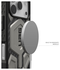 UAG Monarch Pro iPhone 17 Pro Hoesje MagSafe Back Cover Titanium afbeelding 5