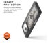 UAG Plasma XTE iPhone 17 Pro Hoesje MagSafe Stand Back Cover Ash Titanium afbeelding 4