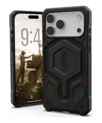 UAG Monarch Pro Apple iPhone 17 Pro Max Hoesje MagSafe Back Cover Kevlar Zwart afbeelding