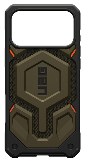 UAG Monarch Pro Apple iPhone 17 Pro Hoesje MagSafe Back Cover Kevlar Groen afbeelding 3