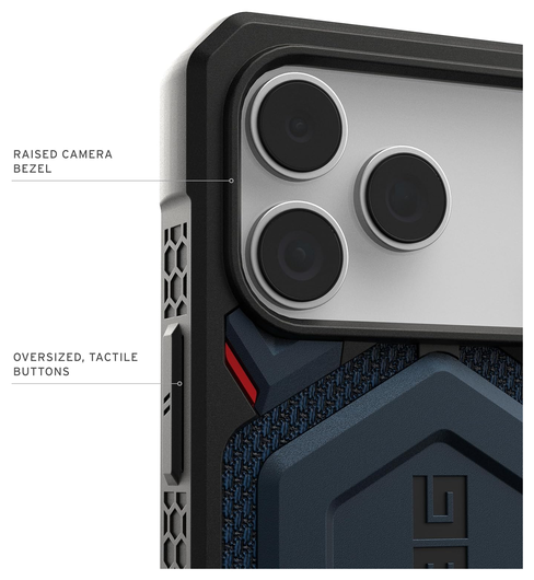 UAG Monarch Pro Apple iPhone 17 Pro Max Hoesje MagSafe Back Cover Kevlar Mallard afbeelding 6