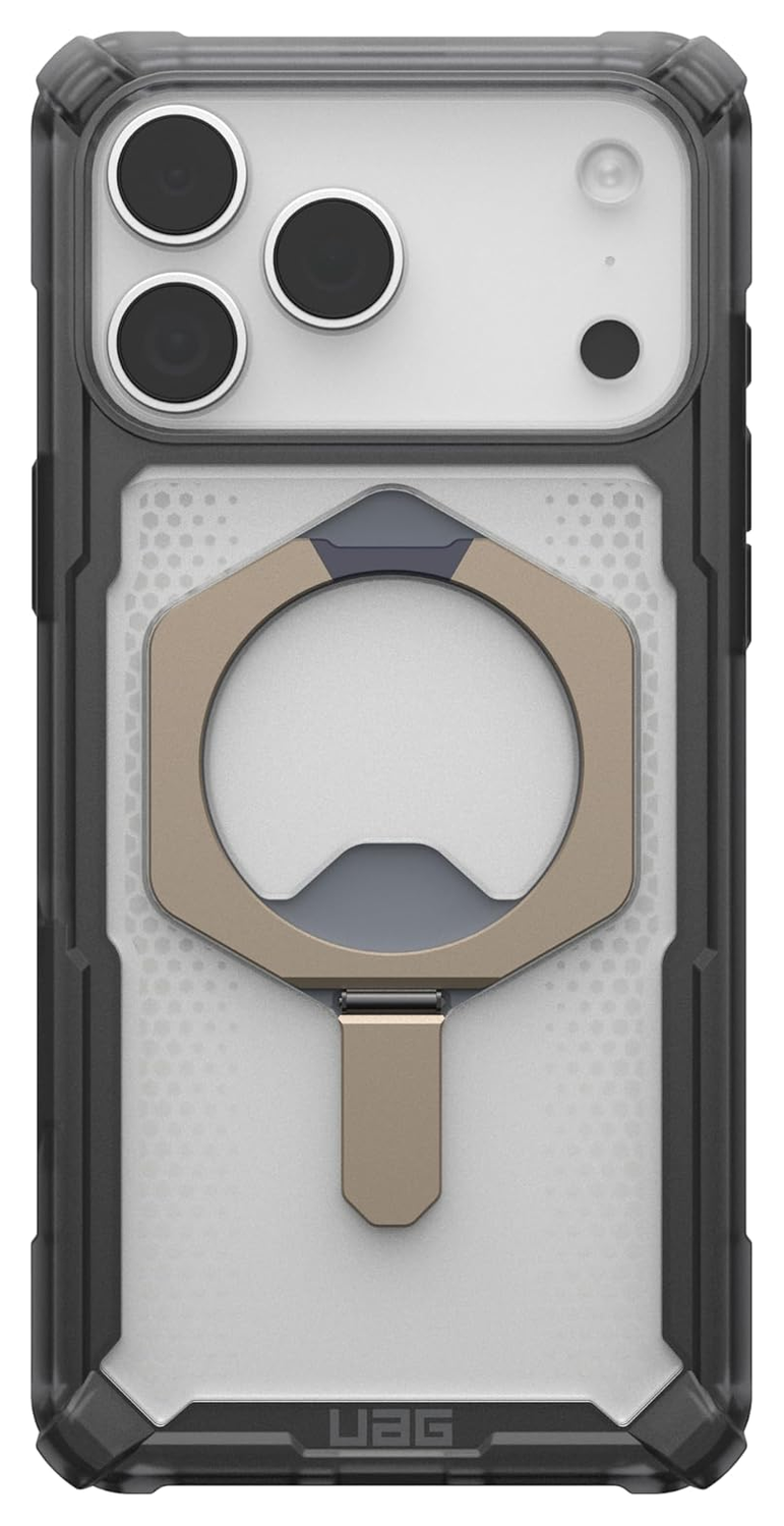 UAG Plasma XTE iPhone 17 Pro Max Hoesje MagSafe Stand Back Cover Ash Titanium afbeelding 9