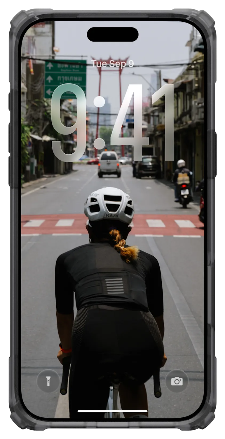 UAG Plasma XTE iPhone 17 Pro Max Hoesje MagSafe Stand Back Cover Ash Titanium afbeelding 2