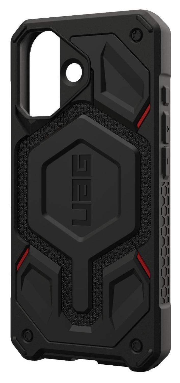 Urban Armor Gear Monarch Apple iPhone 17 Hoesje Kevlar Zwart afbeelding 4