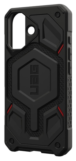 Urban Armor Gear Monarch Apple iPhone 17 Hoesje Kevlar Zwart afbeelding 4