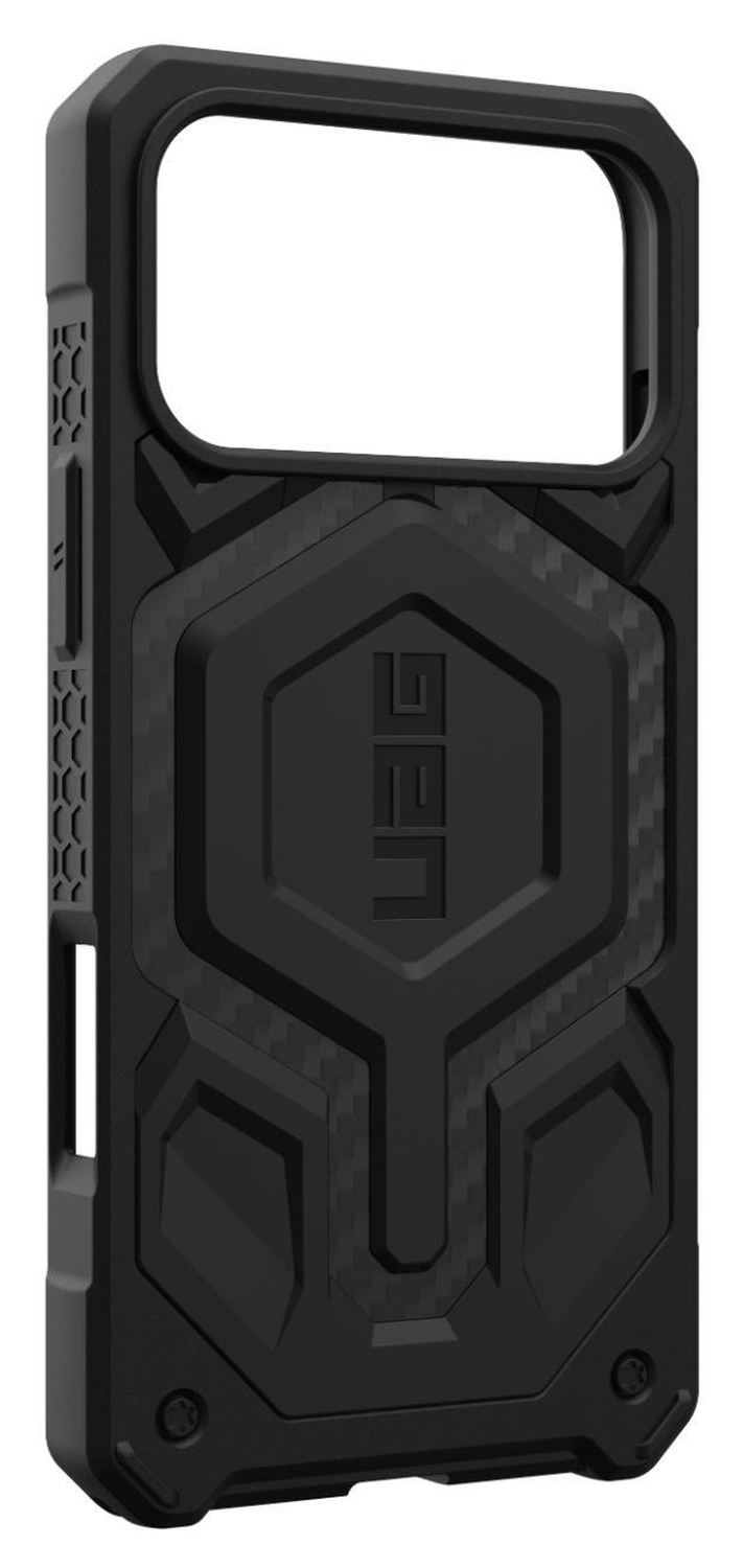 UAG Monarch Pro Apple iPhone 17 Pro Max Hoesje MagSafe Back Cover Carbon Fiber afbeelding 3