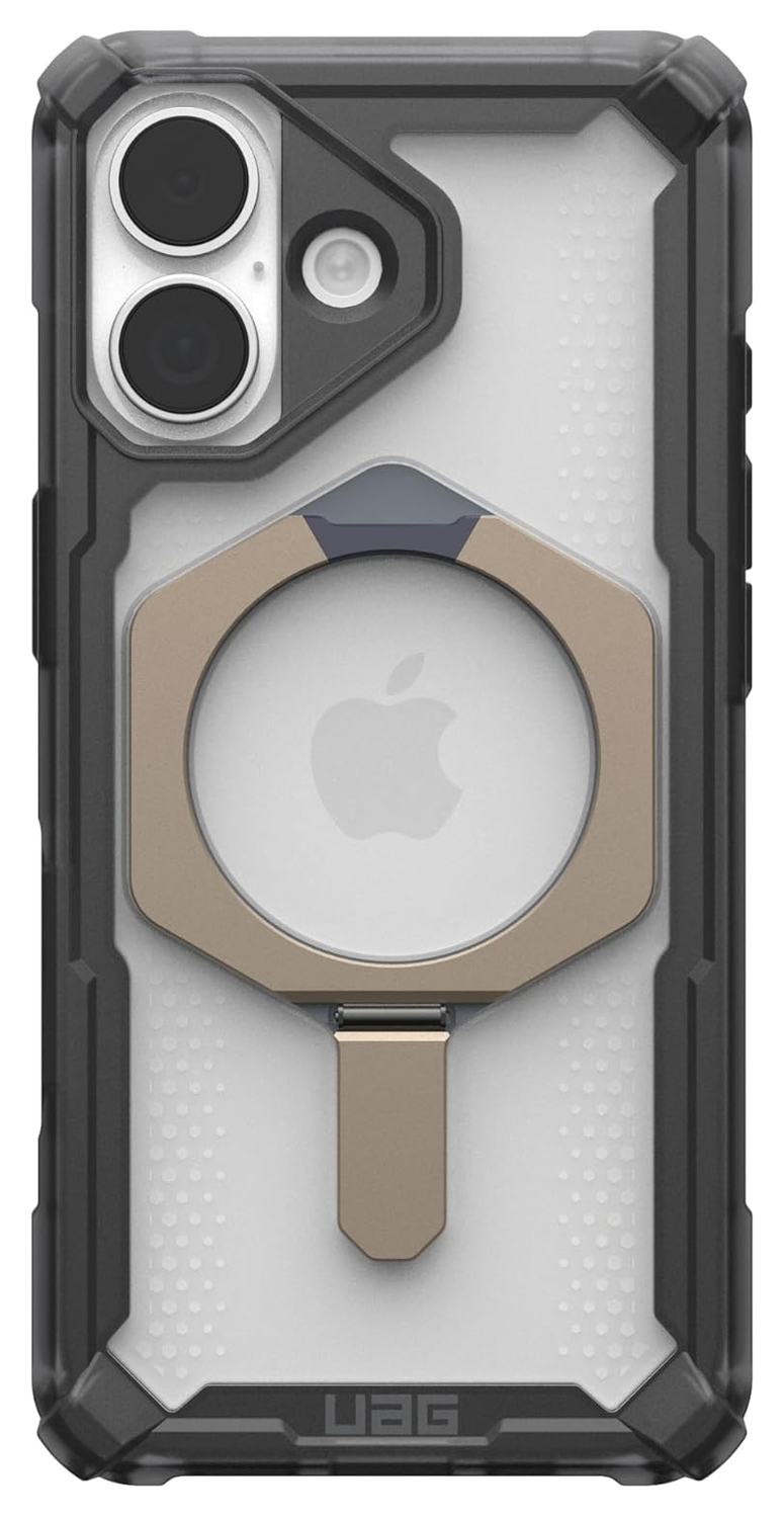 UAG Plasma XTE iPhone 17 Hoesje MagSafe Stand Back Cover Ash Titanium afbeelding 2