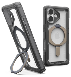 UAG Plasma XTE iPhone 17 Hoesje MagSafe Stand Back Cover Ash Titanium
