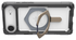 UAG Plasma XTE iPhone 17 Air Hoesje MagSafe Stand Back Cover Ash Titanium afbeelding 4
