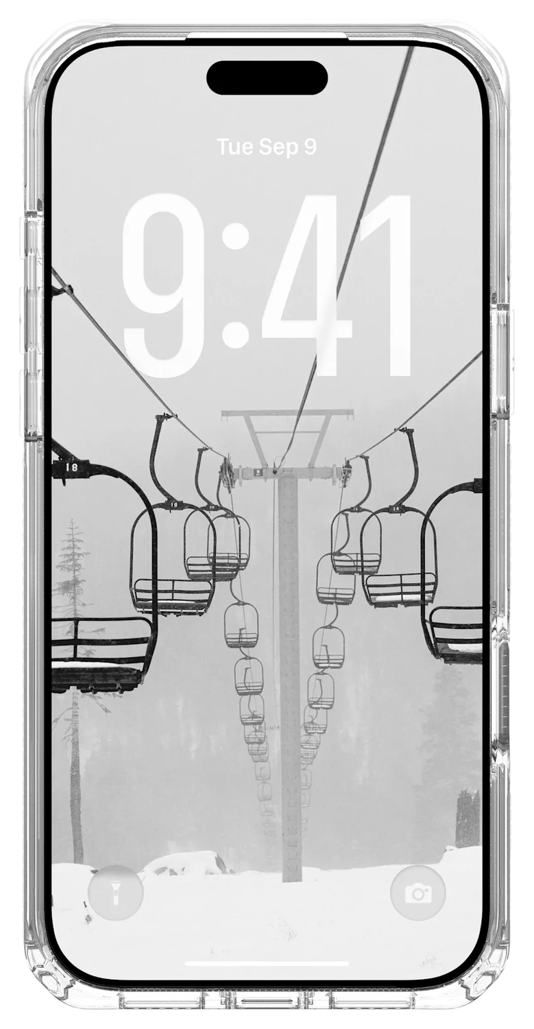 UAG Plyo Pro iPhone 17 Pro Max Hoesje MagSafe Back Cover Ice Wit afbeelding 3