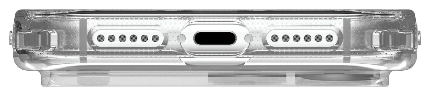 UAG Plyo Pro iPhone 17 Pro Max Hoesje MagSafe Back Cover Ice Wit afbeelding 5