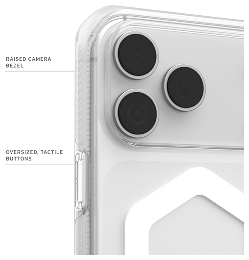 UAG Plyo Pro iPhone 17 Pro Max Hoesje MagSafe Back Cover Ice Wit afbeelding 6