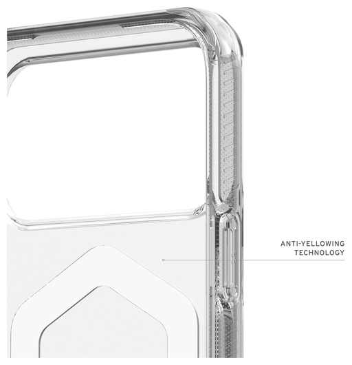 UAG Plyo Pro iPhone 17 Pro Max Hoesje MagSafe Back Cover Ice Wit afbeelding 7