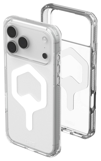 UAG Plyo Pro iPhone 17 Pro Max Hoesje MagSafe Back Cover Ice Wit afbeelding 1
