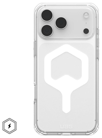UAG Plyo Pro iPhone 17 Pro Max Hoesje MagSafe Back Cover Ice Wit afbeelding