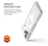 UAG Plyo Pro iPhone 17 Pro Max Hoesje MagSafe Back Cover Ice Wit afbeelding 4
