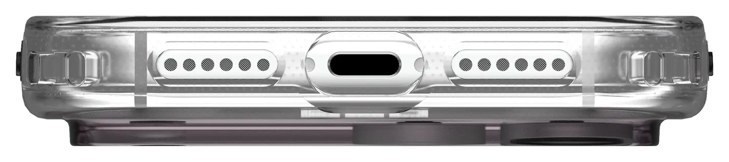 UAG Plyo Pro iPhone 17 Pro Max Hoesje MagSafe Back Cover Zwart Transparant afbeelding 4
