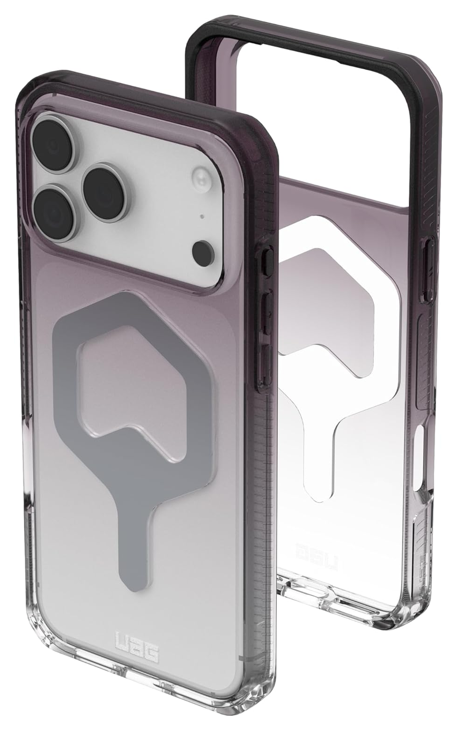 UAG Plyo Pro iPhone 17 Pro Max Hoesje MagSafe Back Cover Zwart Transparant afbeelding 1
