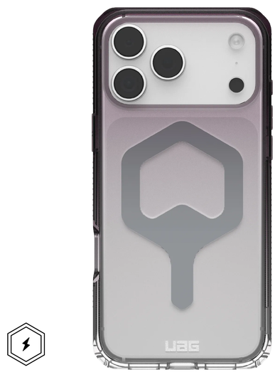UAG Plyo Pro iPhone 17 Pro Max Hoesje MagSafe Back Cover Zwart Transparant afbeelding 1