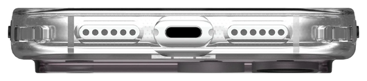 UAG Plyo Pro iPhone 17 Pro Max Hoesje MagSafe Back Cover Zwart Transparant afbeelding 4