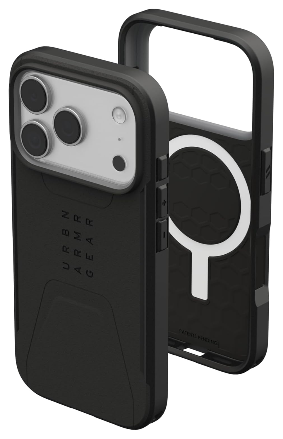 UAG Civilian iPhone 17 Pro Hoesje MagSafe Back Cover Zwart afbeelding 2