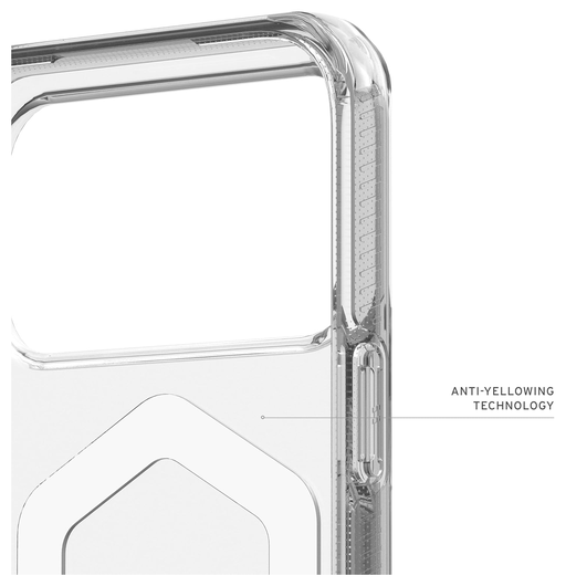 UAG Plyo Pro iPhone 17 Pro Max Hoesje MagSafe Back Cover Ice Zilver afbeelding 7